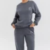 Haze Slate Sweatshirt mit Rundhalsausschnitt Haze Slate Sweatshirt mit Rundhalsausschnitt
