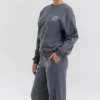 Haze Slate Sweatshirt mit Rundhalsausschnitt Haze Slate Sweatshirt mit Rundhalsausschnitt
