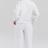 Haze White Sweatshirt mit Rundhalsausschnitt Haze White Sweatshirt mit Rundhalsausschnitt