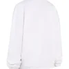 Haze White Sweatshirt mit Rundhalsausschnitt Haze White Sweatshirt mit Rundhalsausschnitt