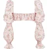 Henrietta – Rosa Bralette-Oberteil mit Blumenmuster und Raffungen Henrietta – Rosa Bralette-Oberteil mit Blumenmuster und Raffungen