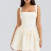 Honor Buttermilk Minikleid mit Schleifenverzierung Honor Buttermilk Minikleid mit Schleifenverzierung