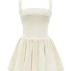 Honor Buttermilk Minikleid mit Schleifenverzierung Honor Buttermilk Minikleid mit Schleifenverzierung