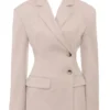Hudson Beige Hourglass Blazer Hudson Beige Hourglass Blazer