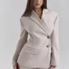 Hudson Beige Hourglass Blazer Hudson Beige Hourglass Blazer