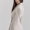 Hudson Beige Hourglass Blazer Hudson Beige Hourglass Blazer