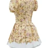 Imani Mini-Kleid aus plissierter Baumwolle mit Honeyflower-Print Imani Mini-Kleid aus plissierter Baumwolle mit Honeyflower-Print