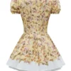 Imani Mini-Kleid aus plissierter Baumwolle mit Honeyflower-Print Imani Mini-Kleid aus plissierter Baumwolle mit Honeyflower-Print