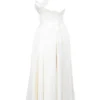 Isabeau Midi-Korsetts aus strukturiertem Satin in Elfenbein Isabeau Midi-Korsetts aus strukturiertem Satin in Elfenbein