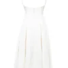 Isabeau Midi-Korsetts aus strukturiertem Satin in Elfenbein Isabeau Midi-Korsetts aus strukturiertem Satin in Elfenbein