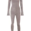 Isis Mink Jumpsuit aus schwerem Chenille für zu Hause Isis Mink Jumpsuit aus schwerem Chenille für zu Hause