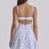 Isla Bluebell Mini-Sommerkleid aus Broderie-Anglaise-Spitze Isla Bluebell Mini-Sommerkleid aus Broderie-Anglaise-Spitze