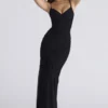 Issey Schwarzes, drapiertes Maxikleid aus Stretch-Mesh Issey Schwarzes, drapiertes Maxikleid aus Stretch-Mesh