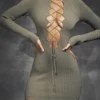 Jada Artichoke Strickkleid mit Schnürung Jada Artichoke Strickkleid mit Schnürung
