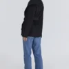 James – Schwarze Jacke mit Schalkragen aus Wolle James – Schwarze Jacke mit Schalkragen aus Wolle