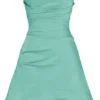 Jasmine Jade Drapiertes trägerloses Korsetts-Kleid Jasmine Jade Drapiertes trägerloses Korsetts-Kleid