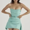Jasmine Jade Drapiertes trägerloses Korsetts-Kleid Jasmine Jade Drapiertes trägerloses Korsetts-Kleid