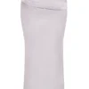 Jia Grauer Satin-Maxirock mit Raffungen Jia Grauer Satin-Maxirock mit Raffungen