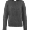 Jionni Hoodie aus Kaschmirmischung in Anthrazit