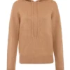 Jionni Hoodie aus Kaschmirmischung in Camel