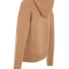 Jionni Hoodie aus Kaschmirmischung in Camel