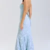Joan Bluebell Maxikleid mit Schnürung am Rücken