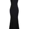 Joan Schwarzes Maxikleid aus Spitze Joan Schwarzes Maxikleid aus Spitze