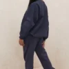 Jogginghose mit Fleece-Rückseite in Sky Navy Jogginghose mit Fleece-Rückseite in Sky Navy