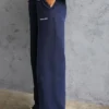 Jogginghose mit Fleece-Rückseite in Sky Navy Jogginghose mit Fleece-Rückseite in Sky Navy