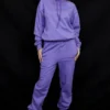 Jogginghose mit Fleece-Rückseite in Sky Purple Jogginghose mit Fleece-Rückseite in Sky Purple