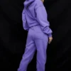 Jogginghose mit Fleece-Rückseite in Sky Purple Jogginghose mit Fleece-Rückseite in Sky Purple