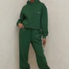 Jogginghose „Sky Green“ mit Fleece-Rückseite Jogginghose „Sky Green“ mit Fleece-Rückseite