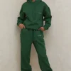 Jogginghose „Sky Green“ mit Fleece-Rückseite Jogginghose „Sky Green“ mit Fleece-Rückseite