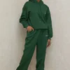 Jogginghose „Sky Green“ mit Fleece-Rückseite Jogginghose „Sky Green“ mit Fleece-Rückseite
