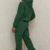 Jogginghose „Sky Green“ mit Fleece-Rückseite Jogginghose „Sky Green“ mit Fleece-Rückseite