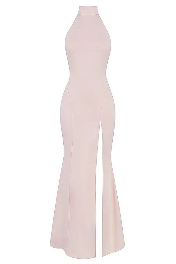 Juliette Blush Neckholder-Abendkleid Juliette Blush Neckholder-Abendkleid