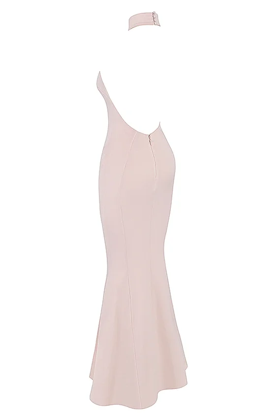 Juliette Blush Neckholder-Abendkleid Juliette Blush Neckholder-Abendkleid