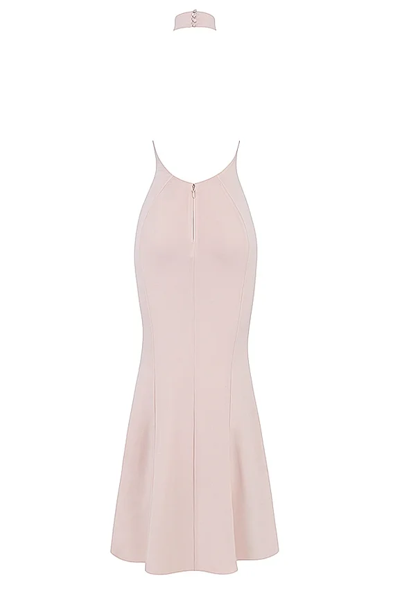 Juliette Blush Neckholder-Abendkleid Juliette Blush Neckholder-Abendkleid