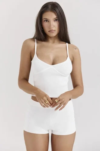 Kai Weiße Sommer-Strick-Hosen Kai Weiße Sommer-Strick-Hosen
