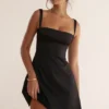 Kara Schwarzes Minikleid Kara Schwarzes Minikleid