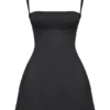 Kara Schwarzes Minikleid Kara Schwarzes Minikleid