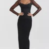 Katarina Schwarzes Maxikleid Katarina Schwarzes Maxikleid