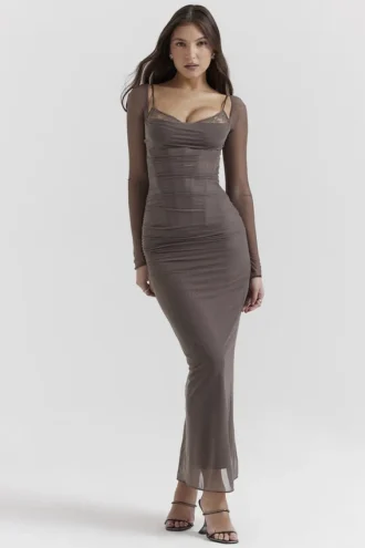 Katarina Smoke Maxikleid