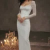 Katarina Weißes Maxikleid Katarina Weißes Maxikleid