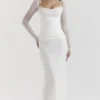Katarina Weißes Maxikleid Katarina Weißes Maxikleid