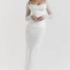 Katarina Weißes Maxikleid Katarina Weißes Maxikleid