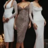 Katarina Weißes Maxikleid Katarina Weißes Maxikleid