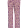 Keala Violet Floral Cutout Hose Keala Violet Floral Cutout Hose