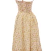 Kelly Midi-Sommerkleid mit Royal-Rose-Print als Korsett Kelly Midi-Sommerkleid mit Royal-Rose-Print als Korsett