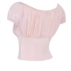 Kitty Baby Pink gerafftes Oberteil Kitty Baby Pink gerafftes Oberteil